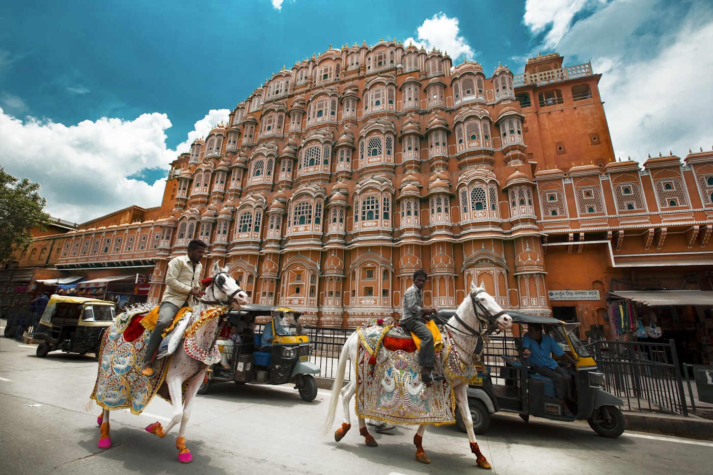 Historic architecture in Jaipur